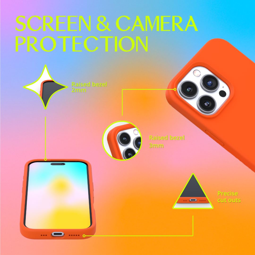 Amazon.com: FELONY CASE for iPhone 12 Pro Max - Neon Orange